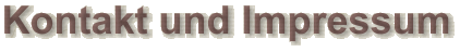 Kontakt und Impressum